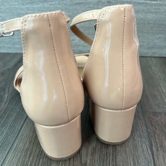 Steve Madden Women's Irenee Heeled Sandal, Pink Blush Patent, Size 10 - Picture 7 of 10